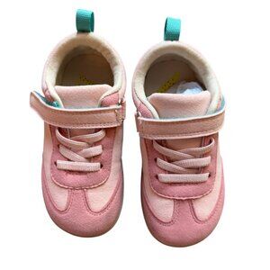 Ten Little Retro Pink Toddler Sneakers